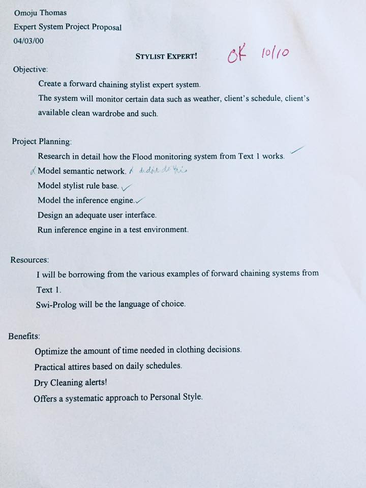 Stylist Expert System